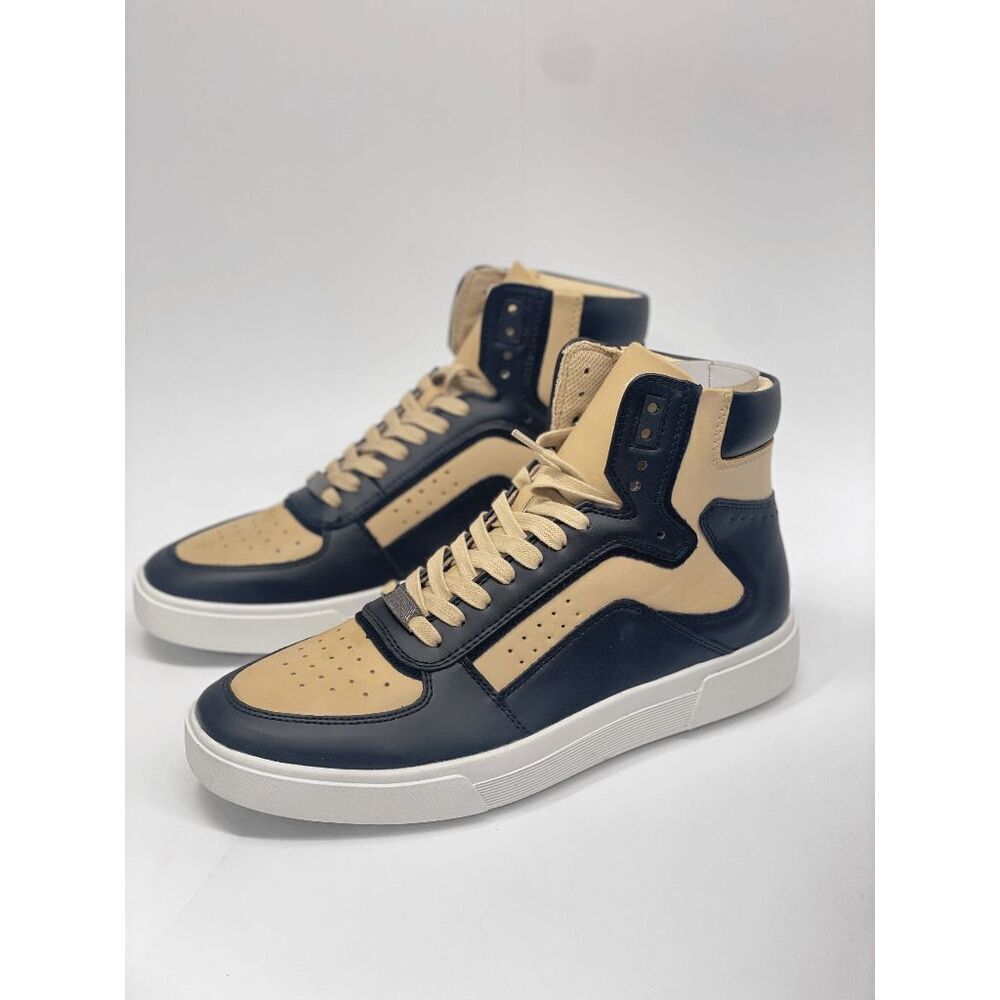 I.N.C. International Concepts Men's Keanu High Top Sneakers - Black/Tan 8M